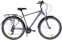 Rower trekkingowy 28 Fuzlu Core Men amor. (20") szaro-srebrny/ ciemny grafit mat