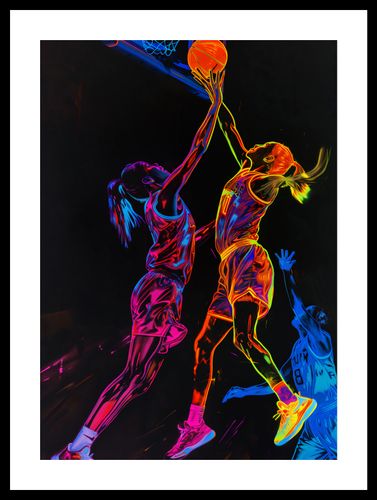 Plakat 29,7x42cm Mecz W Kosza na Arena.pl