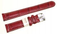 Pasek do zegarka - Morellato A01U3882A59080CR18 czerwony 18mm