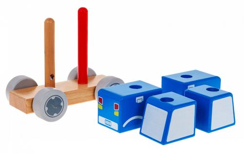 POLICYJNE DREWNIANE AUTKO DLA NAJMŁODSZYCH na Arena.pl