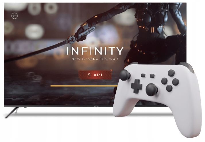 Telewizor KIVI 40F740NB 40" LED AndroidTV WiFi FULL HD SMART zdjęcie 4