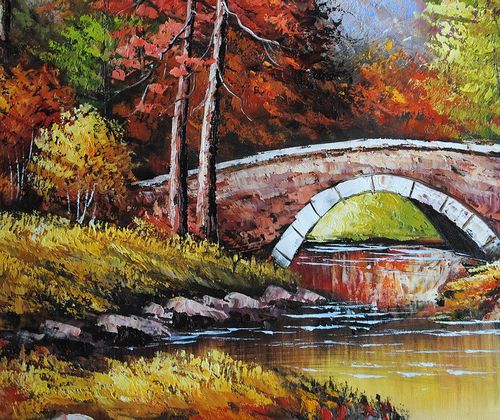 Impresja, pejzaż (60x90cm) na Arena.pl