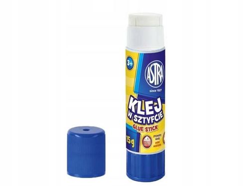 24x Astra KLEJ W SZTYFCIE Szkolny Biurowy Mocny Całe Pudełko 15g Astra na Arena.pl