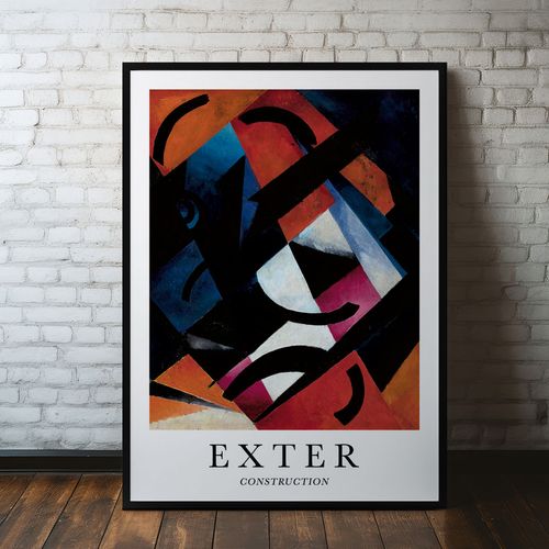 Plakaty w ramiealexandra exter 30x40 cm w czarnej ramie na Arena.pl