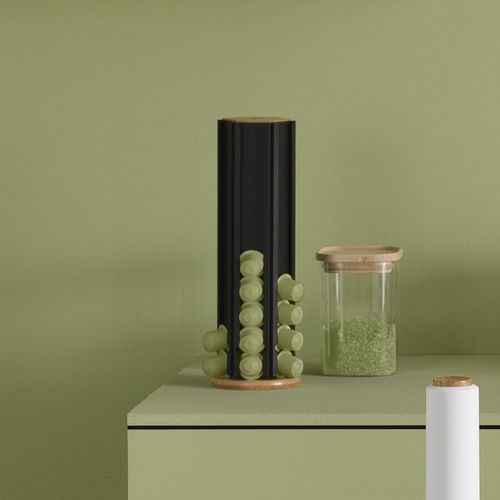 Stojak na kapsułki Nera czarny na Arena.pl