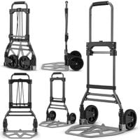 Wózek ręczny płaski składany transportowy młynarka składana HIGHER 150kg