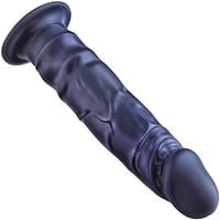 PENIS ANALNY 100% Silikon KOREK Dildo do Dupci CZARNY