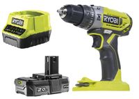 aku. wiertarko-wkrętarka udar. r18pd2-120b 18v 1*2.0ah one+