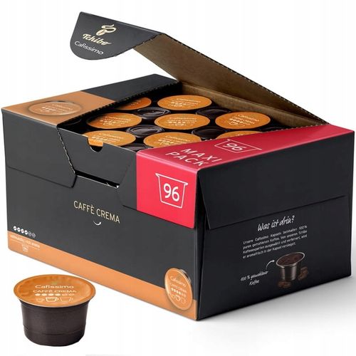 Tchibo Cafissimo Caffe Crema Vollmundig 96 kapsułek Import z Niemiec na Arena.pl