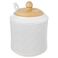 porcelanowa cukiernica cukierniczka z łyżeczką orion 126715