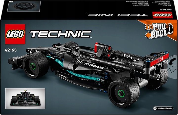 LEGO TECHNIC 42165 Mercedes-AMG F1 W14 E Performance Pull-Back torba zdjęcie 2