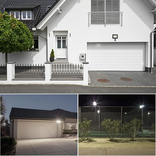 Halogen LED z Czujnikiem Ruchu Zmierzchu Naświetlacz 20W IP65 na Arena.pl