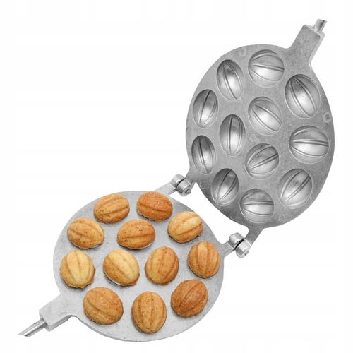 FORMA OPIEKACZ DO PIECZENIA CIASTEK ORZESZKÓW PATELNIA NA ORZESZKI DUŻE #70 na Arena.pl