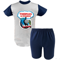 Krótka Piżama dziecięca Tomek i przyjaciele