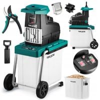 SAMOZASYSAJĄCY ROZDRABNIACZ DO GAŁĘZI Z KOSZEM 60 RĘBAK FREZOWY ELEKTRYCZNY