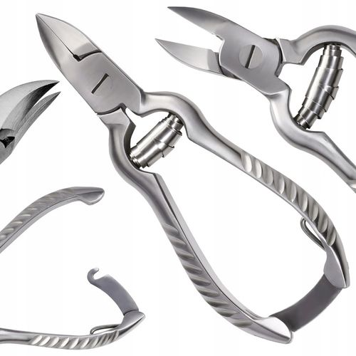 Cęgi Podologiczne do Grubych Paznokci Profesjonalne Mocne Obcinacz Pedicure na Arena.pl