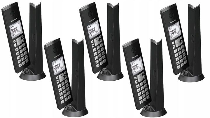 PANASONIC KX TGK 210 TELEFON DECT 5 SŁUCHAWEK zdjęcie 10