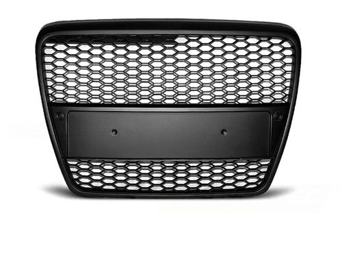 GRILL ATRAPA DO AUDI A6 C6 RS-TYPE Od 2004 Do 2008 Roku CZARNY MATT na Arena.pl