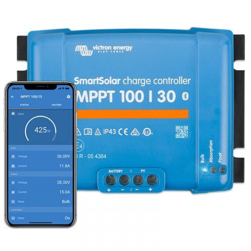 REGULATOR ŁADOWANIA VICTRON ENERGY SMART 100V/30A BLUETOOTH zdjęcie 1