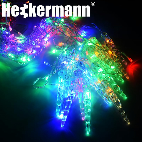 LAMPKI ZEWNĘTRZNE I WEWNĘTRZNE ŚWIĄTECZNE SOPLE 216 LED Z EFEKTEM ŚWIATEŁKA na Arena.pl