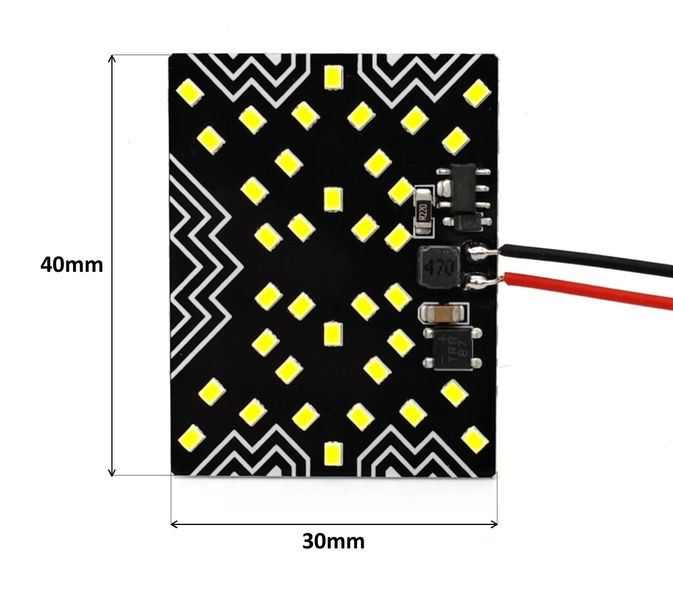 Panel 36 LED 12V W5W, C5W, C10W, BA9S, T10, SV8.5, T4W CANBUS 1100lm 12V zdjęcie 6
