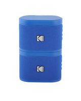 Kodak SoundBrix Dual Blue Zestaw 2 Głośników Bluetooth Stereo 50m USB-C