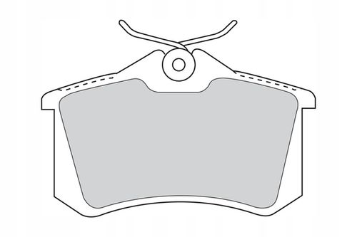 FERODO Klocki hamulcowe tył FDB1788 na Arena.pl