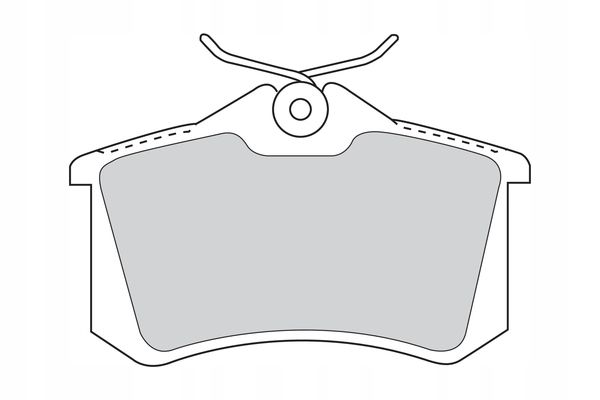 FERODO Klocki hamulcowe tył FDB1788 zdjęcie 8