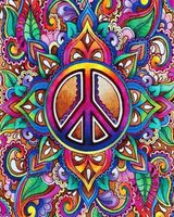 Zestaw do malowania po numerach Mandala DIY 40 x 50 cm