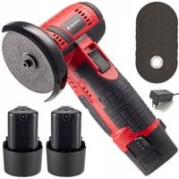 Szlifierka Kątowa Akumulatorowa MINI 2x 2,0Ah Zestaw Gumówka Kątówka