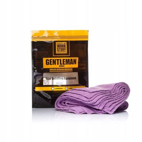 Mikrofibra do Samochodu do Czyszczenia GENTLEMAN BASIC PURPLE WORK STUFF x5 na Arena.pl