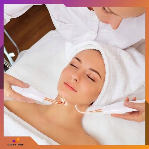 Urządzenie darsonval derma wand pro najmocniejszy LZ006A 4 elektrody peloty zdjęcie 5