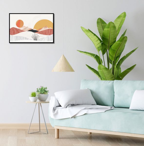 Plakat 60x40cm Roztańczone Słońce zdjęcie 4
