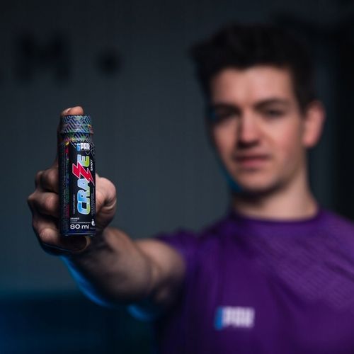 Przedtreningówka SHOT CRAZE Ultra Mocna Kofeina Beta-Alanina Tauryna Siła na Arena.pl