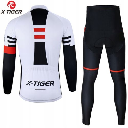 STRÓJ ROWEROWY MĘSKI X-TIGER GETRY ŻEL KOSZULKA na Arena.pl