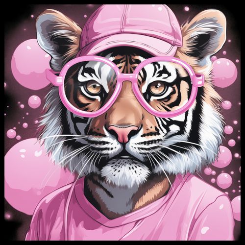 Plakat 80x80cm Ludzki Tygrys na Arena.pl