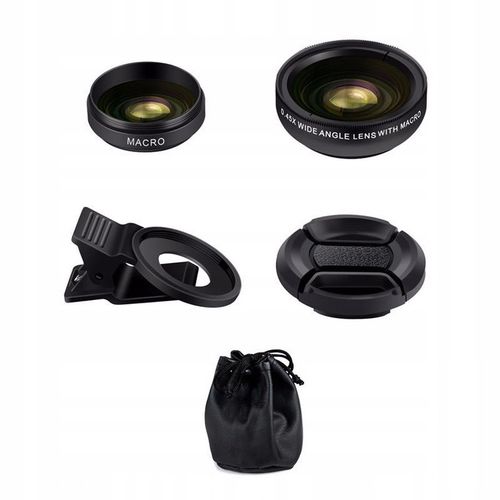 OBIEKTYW 2w1 MACRO + SZEROKOKĄTNY DO TELEFONU na Arena.pl