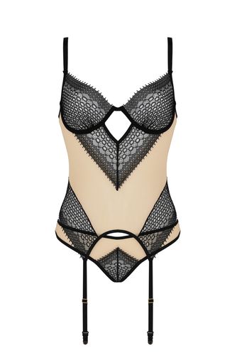 Bielizna-Denerys Corset Beige S/M na Arena.pl