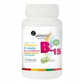Aliness WITAMINA B COMPLEX B-15 kompleks METHYL Układ NERWOWY SERCE 100 KAP