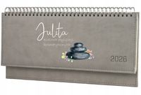 Terminarz kosmetyczki personalizowany 2026 tygodniowy kalendarz biurkowy