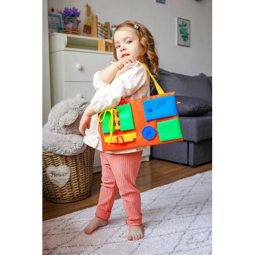 GRA EDUKACYJNA BUSY BOARD 2 TABLICA MANIPULACYJNA TORBA ROTER KAFER na Arena.pl