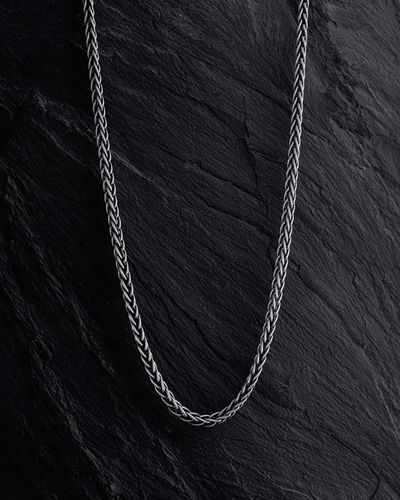 Srebrny łańcuszek - splot SPIGA 60 na Arena.pl