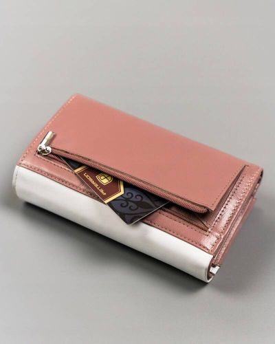 średnich rozmiarów portfel damski ze skóry naturalnej - peterson na Arena.pl