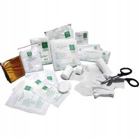 Wyposażenie wkład do apteczki DIN 13164 + aparat