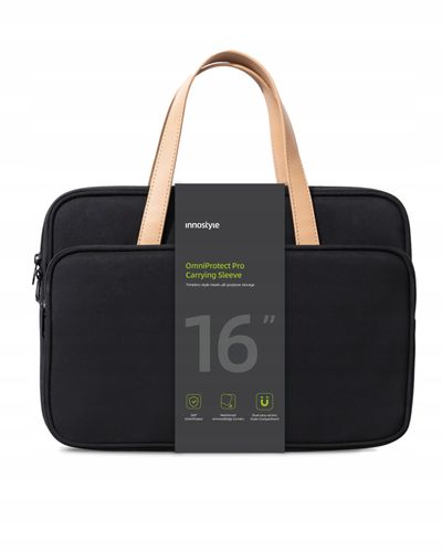 Torba na laptopa INNOSTYLE 15.6"/16" wodoodporna czarna OMNIPROTECT na Arena.pl