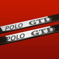 Listwa progowa VW POLO MK5 6R POLO GTD Stal nierdzewna 304 połysk 2szt