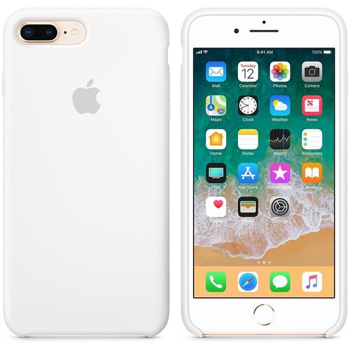 Apple iPhone 8 Plus / 7 Plus Silicone Case - White na Arena.pl