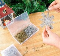 240X ZESTAW ZŁOTE SREBRNE HACZYKI BOMBKI 120+120