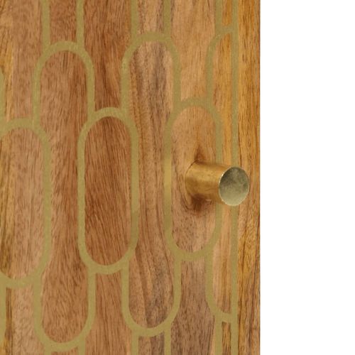 Szafka, 40x33x75 cm, lite drewno mango na Arena.pl