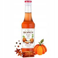 Syrop smakowy do kawy koktajli - MONIN PUMPKIN SPICE-korzenno-dyniowy 250ml